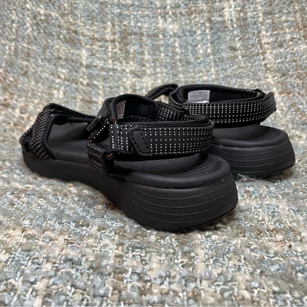 DREAM PAIRS Womens Athletic Sport Hiking Sandal - Q-Black - Picture 5 of 8
